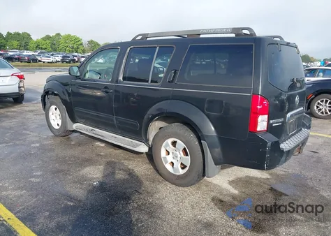 2006 Nissan Pathfinder Se from USA, damaged, VIN 5N1AR18W36C669052